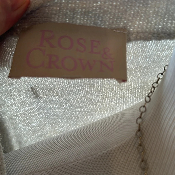 Rose & Crown Cropped V- neck Cardigan from Anthropologie, NWOT - Picture 10 of 11
